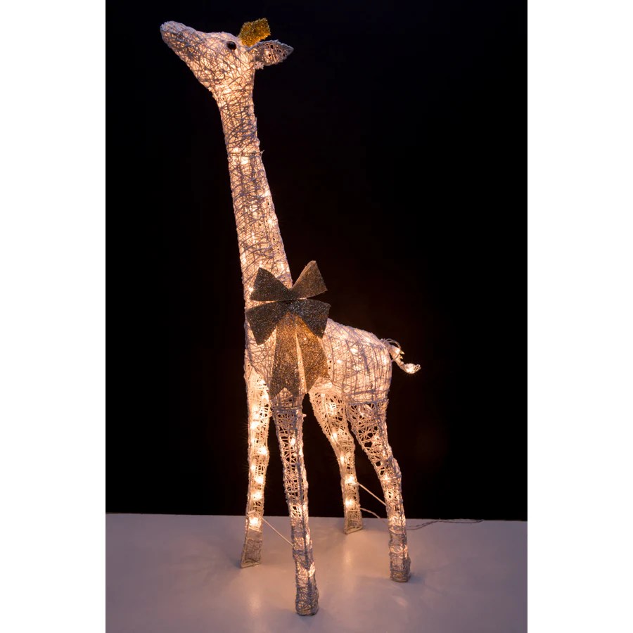 Christmas giraffe outdoor decoration