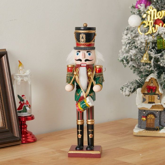 75 White Nutcracker Holiday Christmas Decoration