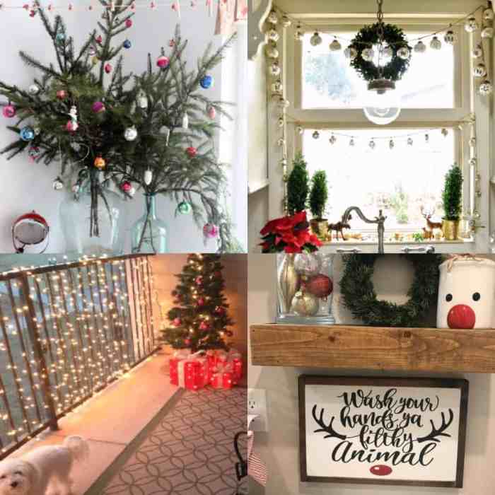 Small apartment christmas decoration ideas